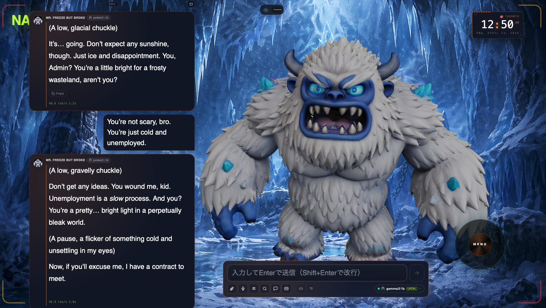 Navitopia avatar home workspace